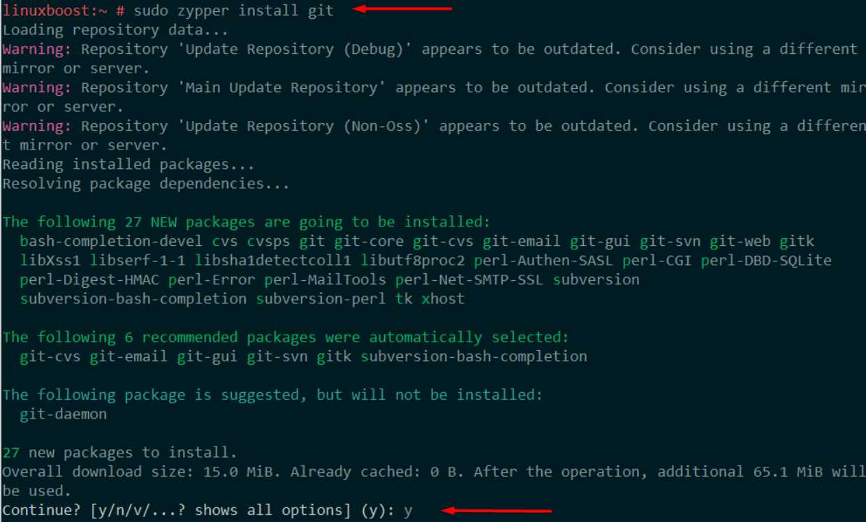 How To Install Git On Opensuse Linuxboost