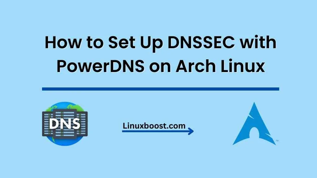 Set Up DNSSEC with PowerDNS on Arch Linux